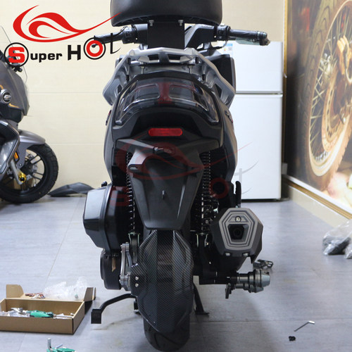 适用隆鑫无极SR150GT三業赛博ADV150改装配件后挡泥板挡水盾沙板 - 图1