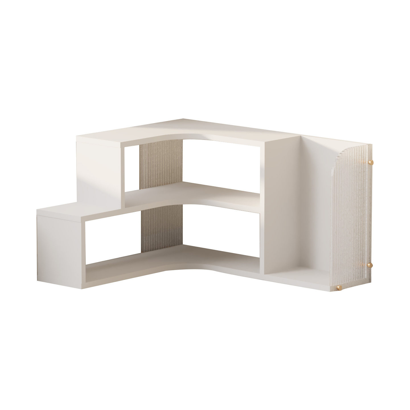 Desktop storage rack double-layer storage rack at the corner study desk bookshelf children's student book information organizing rack