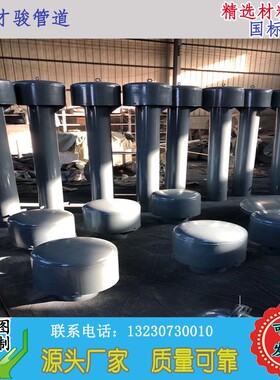 304不锈钢碳钢DN200罩型通气帽消防蓄水池蘑菇型A型排气管通风管