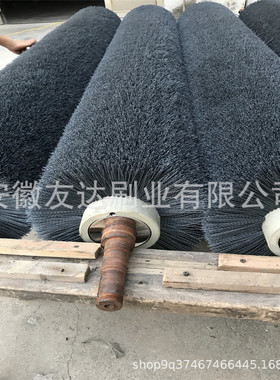 厂家供货含金钢砂磨料丝磨毛机毛刷辊不锈钢板冷扎板毛刷滚筒