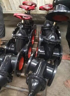 铸铁法兰闸阀 Z45T-16 铁闸阀 暗杆闸阀 铸铁法兰闸阀DN50-DN500
