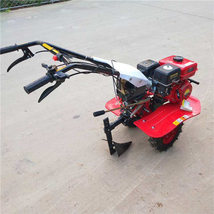 Multifunctional agricultural gasoline cultivator, greenhouse vegetable garden rotary plow, small micro cultivator