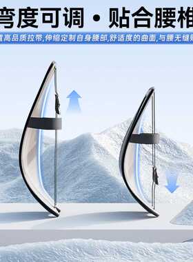 汽车腰靠开车护腰神器腰托通风主驾驶座司机久坐神器座椅靠背腰垫