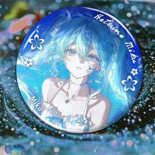 初音未来Miku徽章吧唧周边痛包谷子胸应援背书包挂件收藏学生礼品 - 图2
