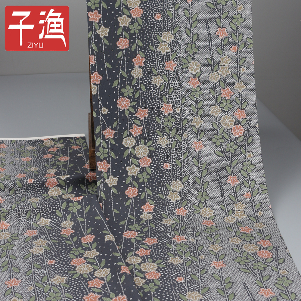 夏物訪問着【7599】二重紗 紗合わせ 新品未仕立 正絹手描京友禅