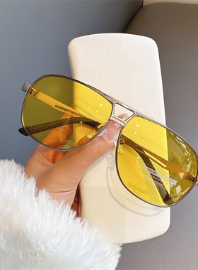 变色偏光飞行员钓鱼开车男士墨镜