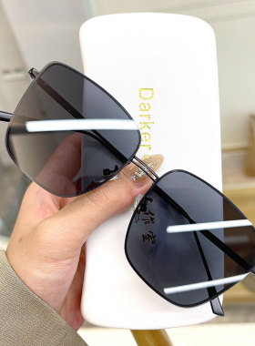 方形墨镜男女通用大脸显瘦同款