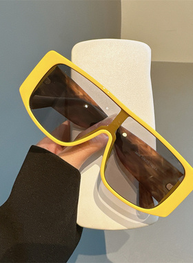 连体开车大框太阳眼镜百搭网红