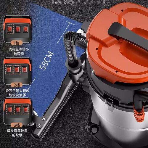 大功率吸尘器工厂用车间粉尘商用工业强力大吸力酒店吸粉尘吸水机 - 图1