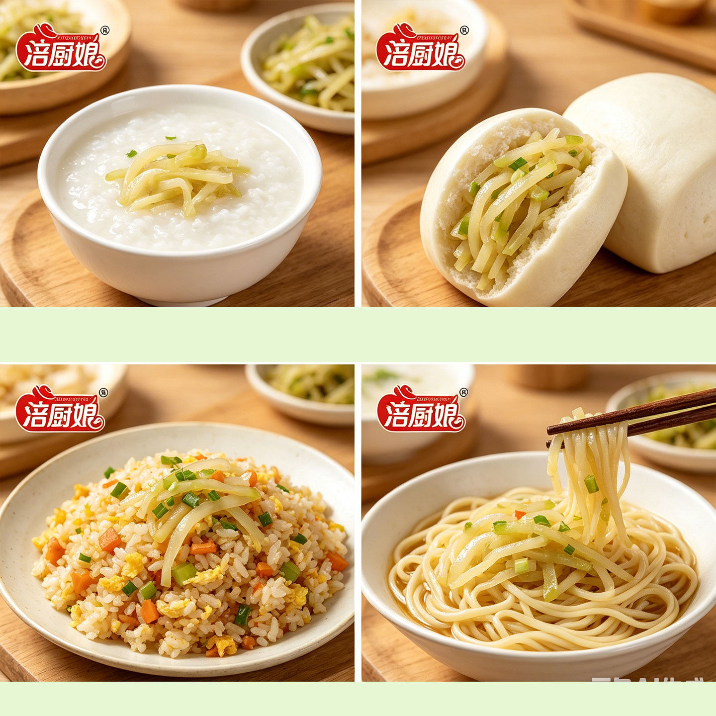 涪厨娘榨菜丝16克×30袋装重庆特产开胃下饭菜包邮脆爽咸菜榨菜