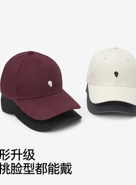 森马情侣鸭舌帽美式刺绣棒球帽男