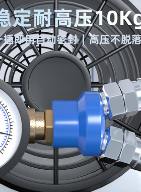 气管快速接头空压机配件大全气泵圆三通二通气动出气口快接插C式