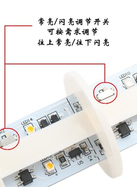 三色多层警示灯方底LED防水指示灯报警器机床24V双色灯塔110V220
