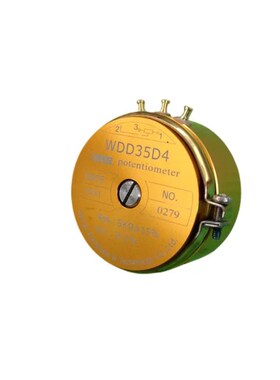 欧姆特尔WDD35D4 精密导电塑料电位器0.5%0.1%角度移动1K2K5K10K
