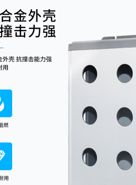 金属按钮盒防水16/19/22mm铝合金急停开关按钮盒定制123456孔空盒