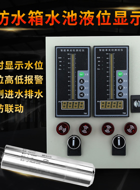 投入式液位变送器传感器探头水位显示器控制消防水箱液位计4-20ma