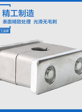 铝管夹重型单孔船用铝管夹卡紧固定件钢管支架件机械卡箍6-168mm