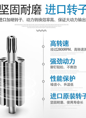 ULEMA气动拉铆螺母枪工业级拉铆枪全自动螺母铆钉枪M3-M12拉帽枪
