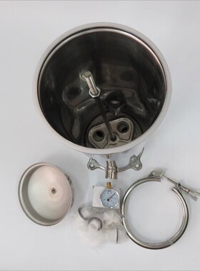 精密过滤器保安过滤器抱箍式卡箍式法兰式304不锈钢精密过滤器