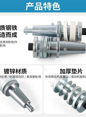 石材磨边机刀排磨轮刀轴金刚轮刀夹磨头轴大理石线条机刀头夹具