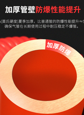 8*5PU弹簧气管空压机螺旋风气动气泵高压伸缩吹尘枪软管8mm带接头