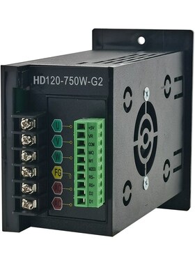US小型矢量变频器220V电机通用调速开关400W 750W变频调速控制器