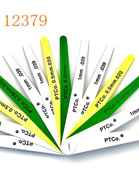 美国PTCO.塑料塞尺塞规汽车工业厚薄规15026 15021 12379 13950