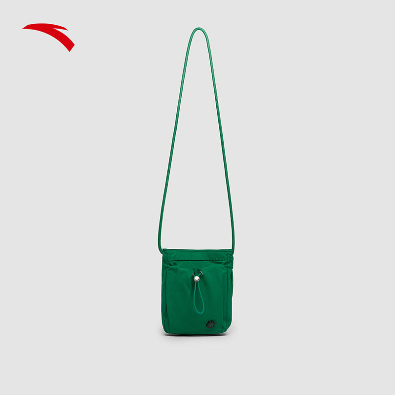 Anta Crossbody Bag Shoulder Bag Sports Leisure Portable Small Shoulder Bag Simple Backpack Drawstring Small Backpack