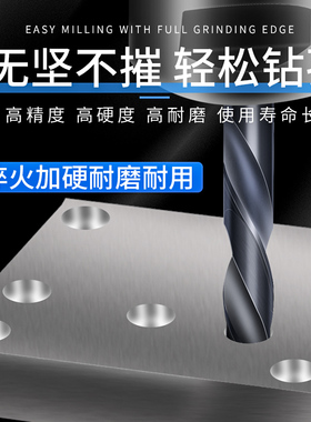 成量莫式长锥柄麻花钻打孔钢铁钻头川牌加长钻咀台式钻床钻床13-2