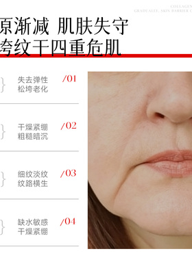 【秋冬抗皱紧致】倾颜面霜滋润保湿补水提拉面部美颜霜