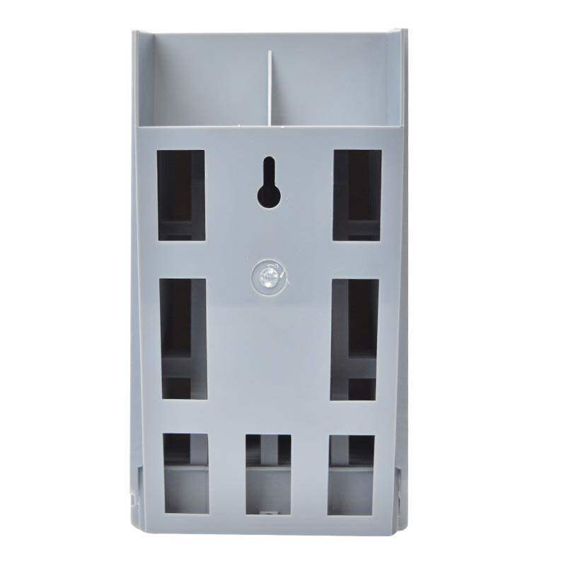 Multifunctional 10-position retractable attendance punch rack employee card slot warehouse shelf material inventory card card
