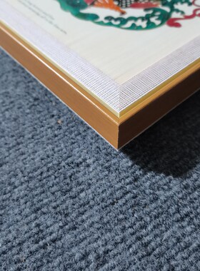 皮影摆台摆件陕西西安皮影戏装饰画吉祥花鸟仿实木送友人小礼品