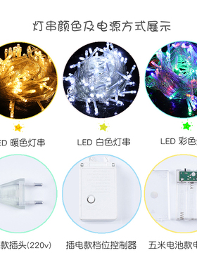创意照片墙装饰相框组合挂绳免打孔麻绳夹子无痕钉打印洗照片挂墙