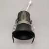 Deep cup anti-glare COB spotlight opening 55 Cre core bedside background wall washing 7W12W black downlight