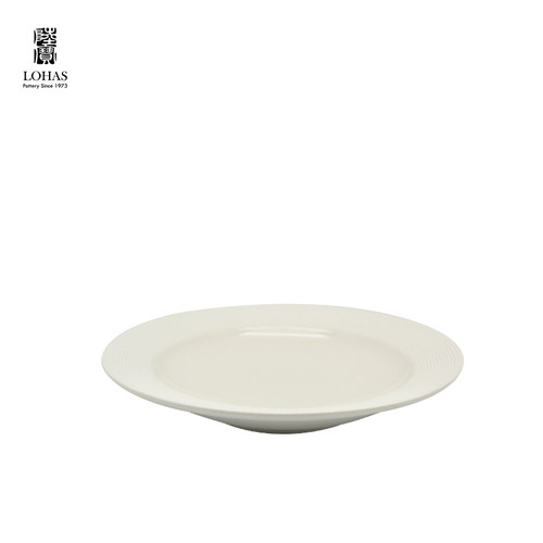 【陆宝】碗日式餐具家用饭碗餐盘菜碟子沙拉碗汤碗禅风旋纹设计款 - 图3
