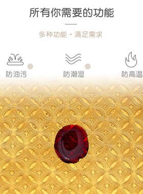 金色贴纸墙贴装饰自粘金箔壁纸金黄色铜钱纹墙纸土豪金防水不干胶