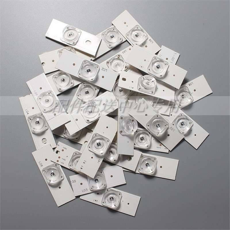 100*3V concave lens universal LCD TV modified LED lamp beads 32-65 inch backlight strip particles