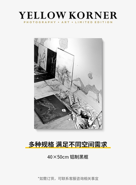 YELLOW KORNER法国原装进口《Iconoclast》客厅复古人文艺术挂画