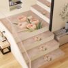 Autumn and winter leather stair step mat indoor solid wood loft step mat thickened anti-fall mat wash-free carpet