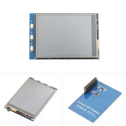 3.2寸树莓派触摸显示屏液晶屏 LCD显示器for Raspberry Pi 3B+/4B - 图2