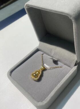 古法转动葫芦项链新中式传承古法纯手工镶钻可转动金葫芦项链女