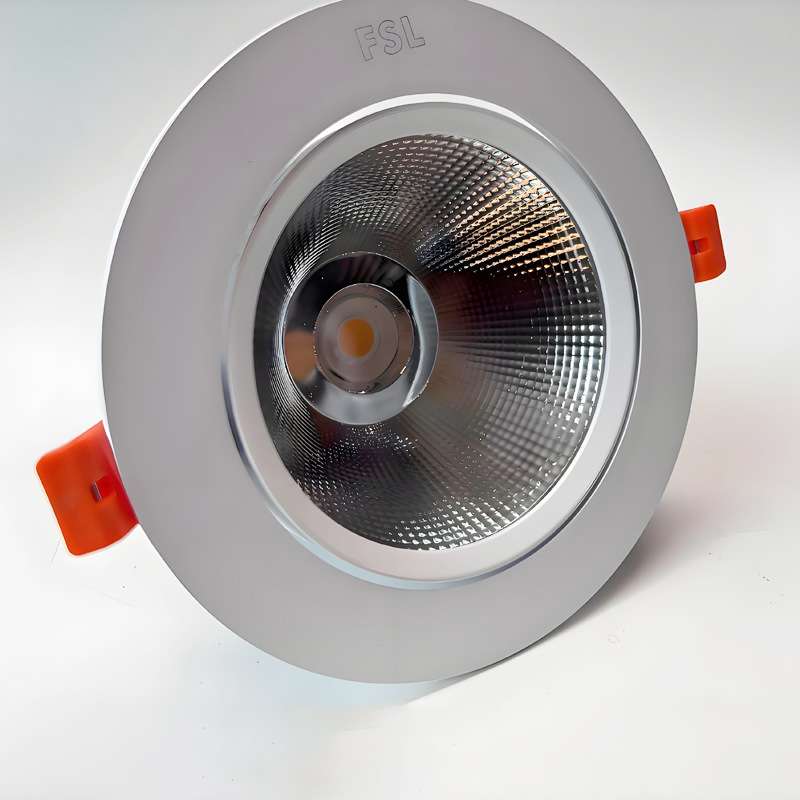 FSL Foshan Lighting Hill Spotlight Embedded Clothing Store Open Hole Downlight Ceiling Living Room LED Ceiling Light