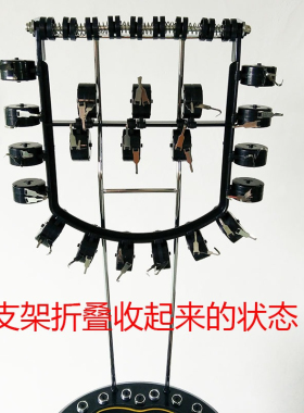 黑旋风吊线架数码机拉线盒支架美发机吊杠子架子理发店热烫吊杠钩