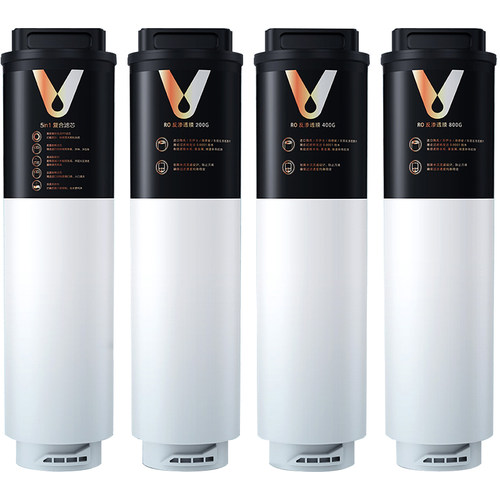 云米Super/Vision3系列1000G/1200G净水器滤芯1号5in1复合2号 - 图3