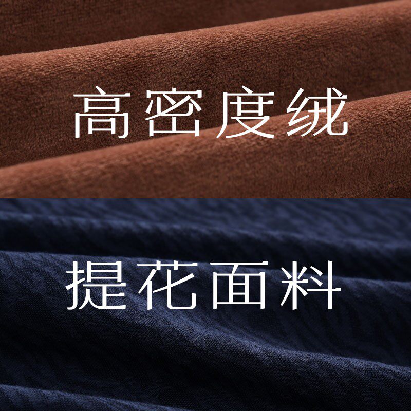 Cotton and linen Tang suits, men's velvet jackets, middle-aged and elderly suits, autumn and winter retro men's suits, Chinese-style cotton-padded jackets, buckle Hanfu