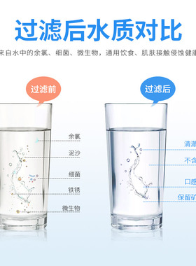 净健净水器家用直饮厨房台式自来水过滤器韩式滤芯五级超滤饮水机