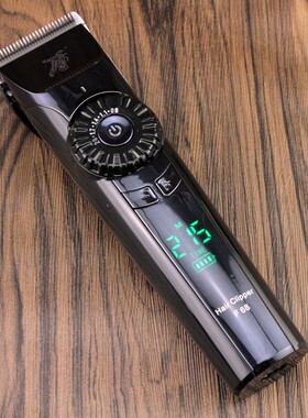 家用发廊专业电推剪液晶显示充电式两档加速理发器发型师神鹰推子