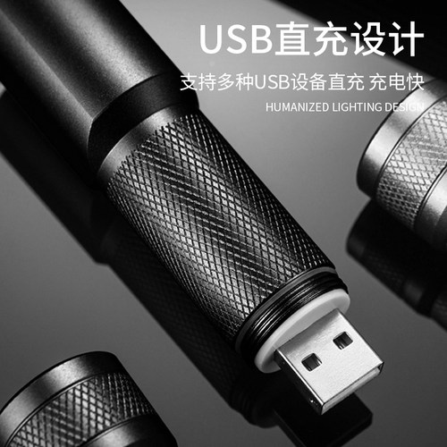 采耳手握灯USB充电款聚光新款专业可视掏耳朵工具套装挖耳朵神器 - 图1