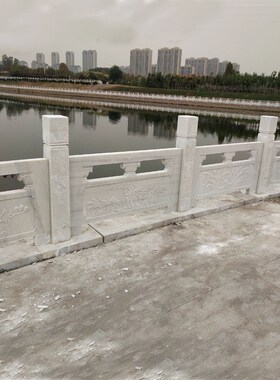 供应青石石栏杆河道建筑石栏公园河流扶手简易石栏杆厂家直售
