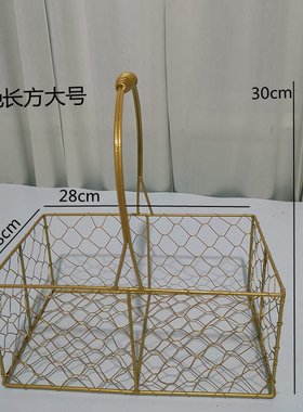 金属新款田园花盆伴手礼篮子礼品盒铁艺提篮伴娘满月酒回礼喜糖盒